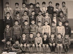 ECOLE GAMBETTA GARCONS 1959 CM1 M. DEFONTIS
